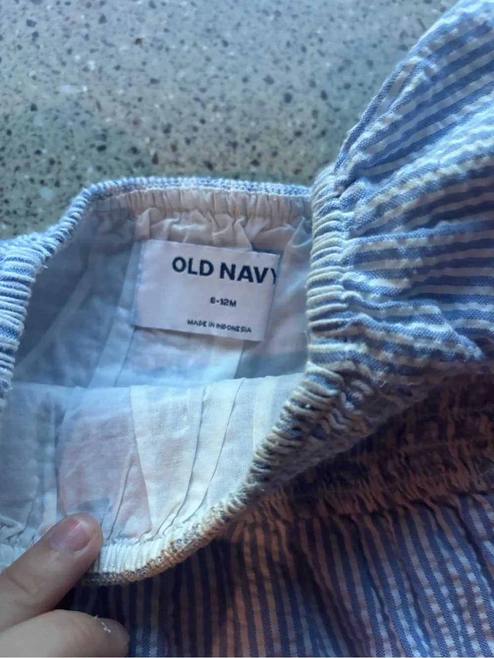 Old Navy smocked bodice